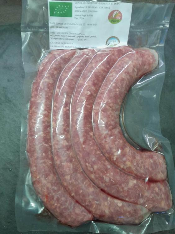 Saucisses fraîches 4pce