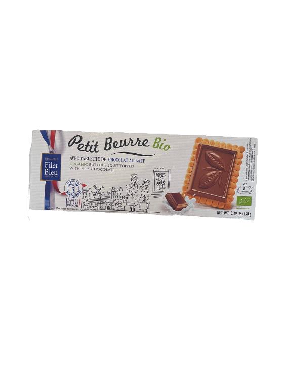 Petit beurre au chocolat au lait