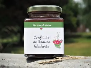 Confiture - Fraise/rhubarbe
