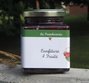 Confiture - Quatre fruits