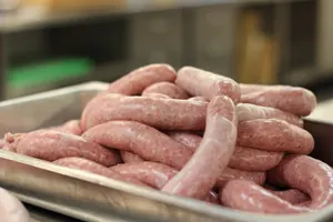 Saucisses veau/porc