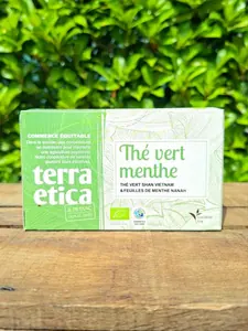Thé vert Menthe (20 sachets)