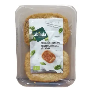 Burgers épinards - fromage de chèvre 2pce