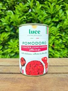Tomates concassées pelées au jus 400gr