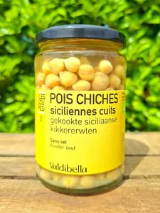 Pois chiches bouillis