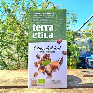 Chocolat au lait café - noisette 100 gr