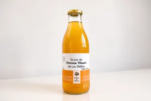 Jus de pomme fleurs sureau et tilleul