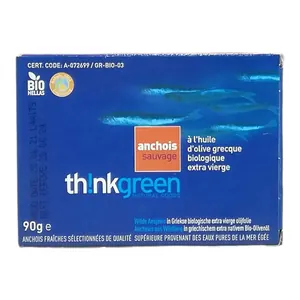 Anchois sauvage à l'huile d'olive 90gr