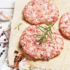 Burgers de porc épicés 2pces