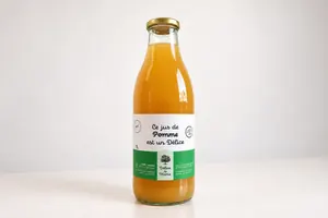 Jus de pomme éclairci