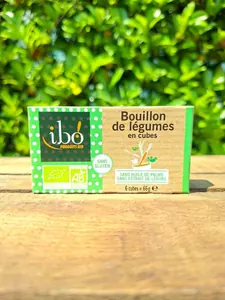 Bouillon aux légumes bio (sans gluten)
