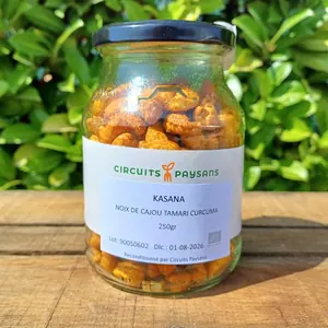 Noix de cajou tamari curcuma