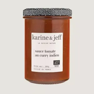 Sauce tomate au curry indien