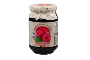 Confiture artisanale d'Aubel Framboises gelée 330g