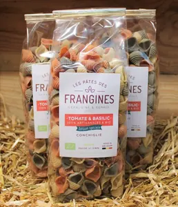 Coquillage tomate & basilic