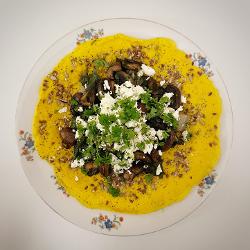 La Tranche : Crêpes de potimarron