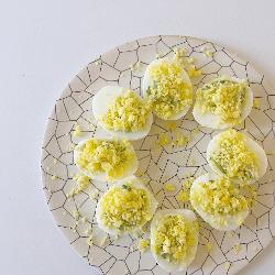 La Tranche : Oeufs mimosa