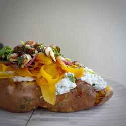 La Tranche : Patates douces rôties