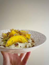 La Tranche : Polenta d'hiver à la courge butternut