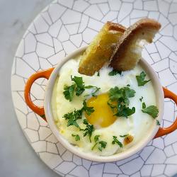 La Tranche : Oeuf cocotte