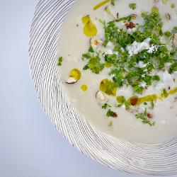 La Tranche : Crème de chou-fleur