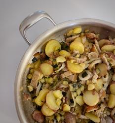 La Tranche : Courgettes à la liégeoise