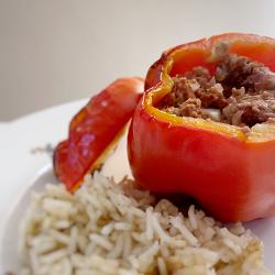 La Tranche : Poivrons farcis